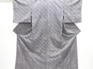 花蜀江模様手織り紬着物